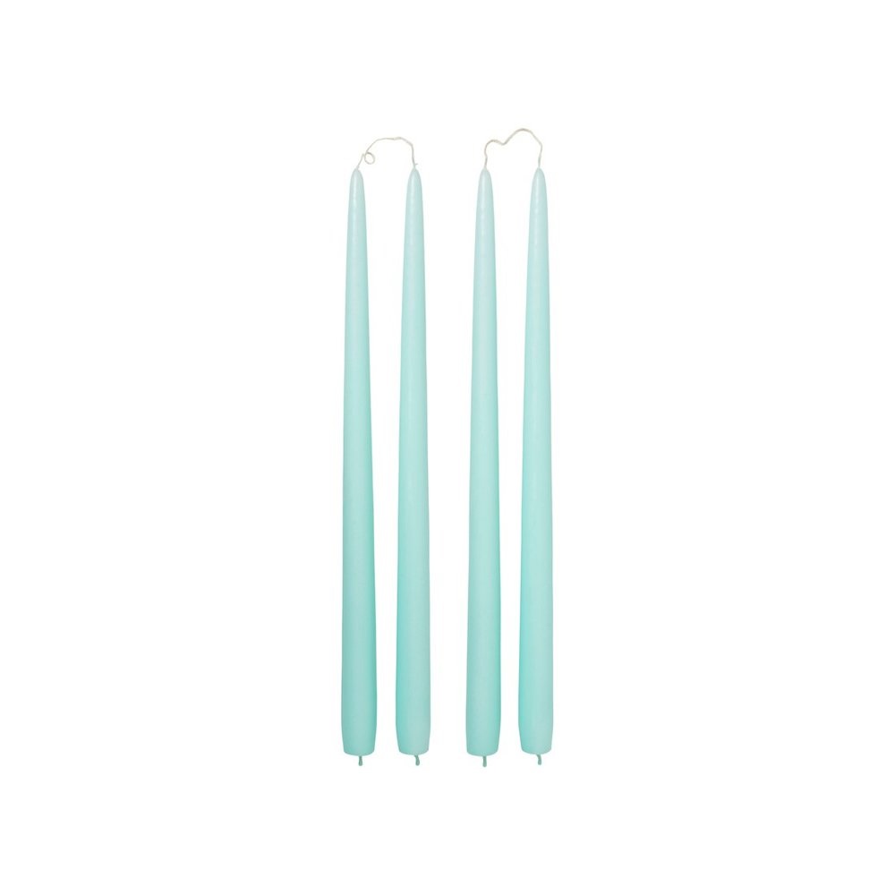 Broste Candle Taper Set Of 4 Mint Green